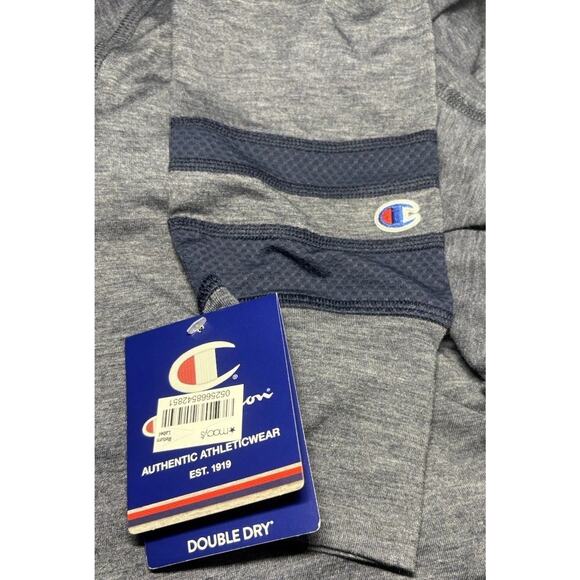 Champion Gym Issue Layering Thin Hoodie Top NWT $35 Size Small Blue - Picture 7 of 15